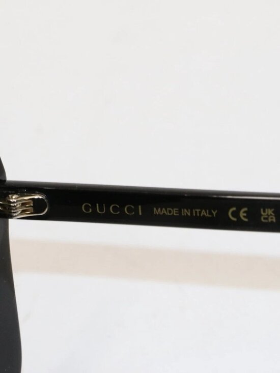 Gucci GG1314S 001 Gradient Sunglasses 55-19-140 - Shiny Black main image 9